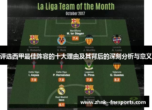 评选西甲最佳阵容的十大理由及其背后的深刻分析与意义