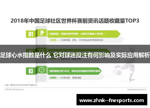 足球心水指数是什么 它对球迷投注有何影响及实际应用解析
